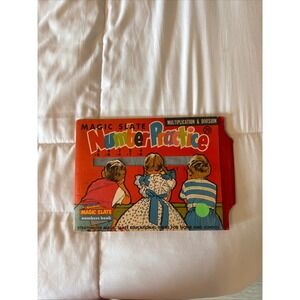 Vintage 1955 Strathmore Magic Slate Number Practice Multiplication Division Book